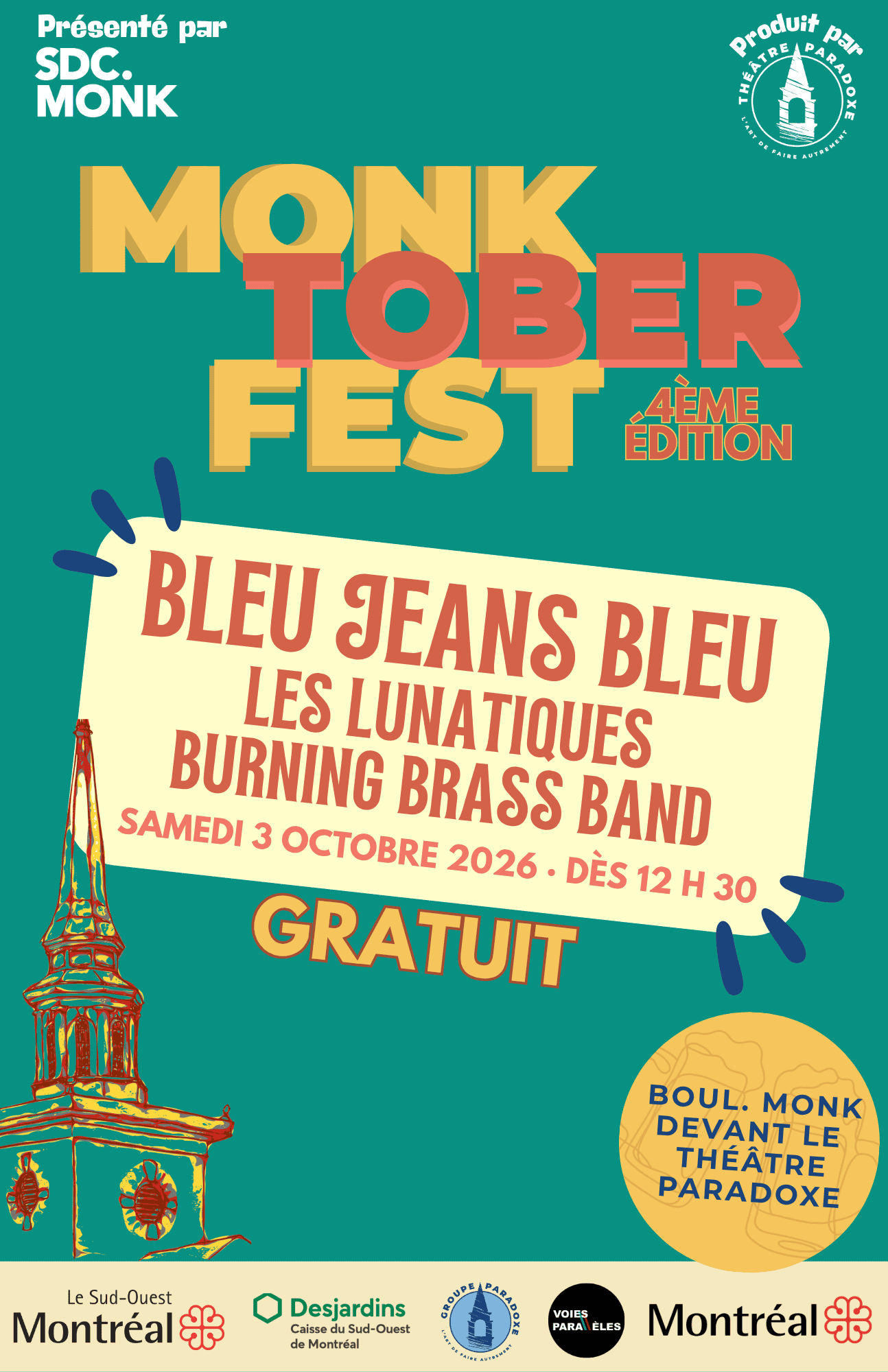 Le Monktoberfest est de retour!